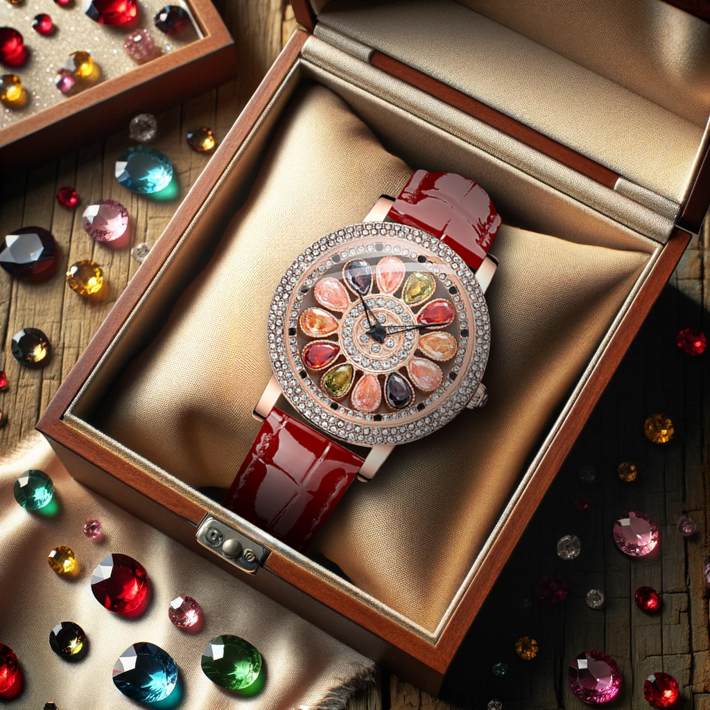 New Spinning Fresh and Beautif - Jewels In Quartz Watches review and price