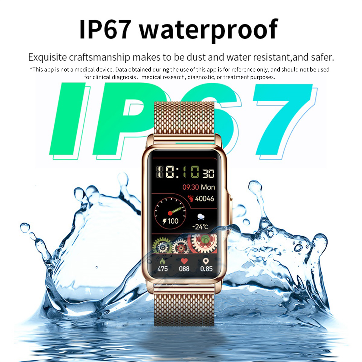 LIGE Smart Watch Men Women Fit - Jewelry Watches Women review and price