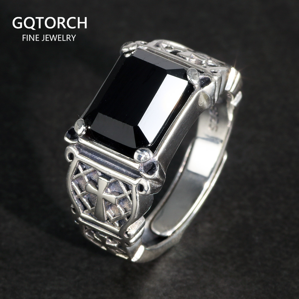 Vintage Punk Silver 925 Jewelr - Mens Signet Ring review and price