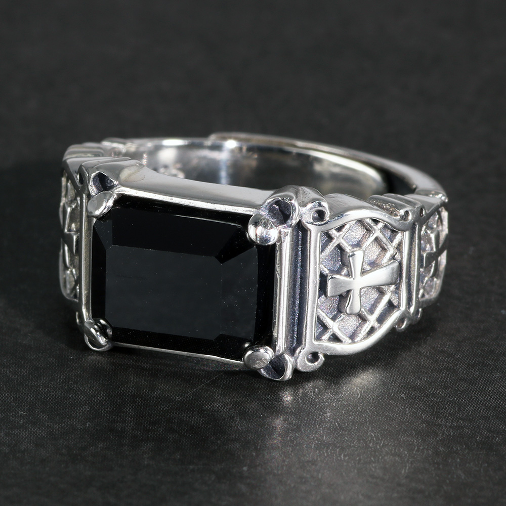 Vintage Punk Silver 925 Jewelr - Mens Signet Ring review and price