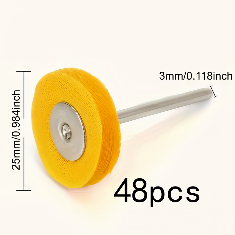 48Pcs 3mm Yellow Polishing Clo - Jewelry With Watches review and price